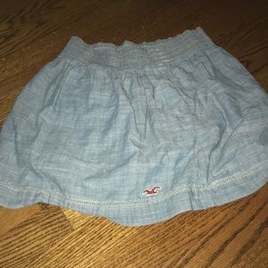 american eagle jean skirt
